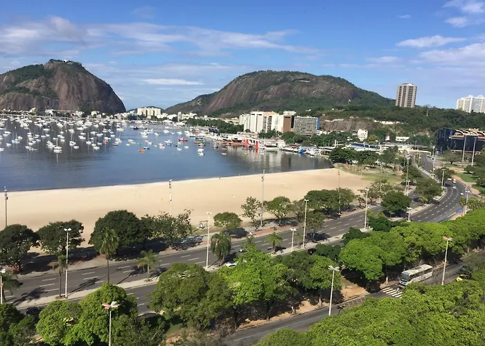 A lazer ou a trabalho fique em Botafogo em frente à Praia e ao Pao de Acúcar Rio de Janeiro